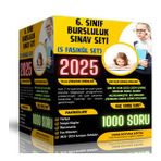2025 6. Sinif Bursluluk Sinav Seti (6 Fasikul Kitap)