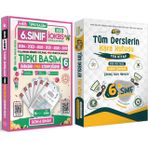 2025 6.Sınıf İokbs Paket 6Lı Tıpkı Basım/Tüm Dersler Tek Kitap Çözümlü Çıkmış Soru Bankası 2Li Set