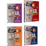 2025 Altınkarma Lgs Fen+Türkçe+Matematik+Inkılap Sarmal Deneme Seti(4 Kitap)