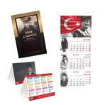 2025 Atatürk Ajanda Çankaya - Gemici Takvim Ayyıldız - Masa Takvimi