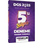 2025 DGS Tamamı Çözümlü Süper 5li Deneme