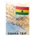 2025 Ghana Travel Notebook and Scrapbook: Travel Partners "Yearbook" Pages in back