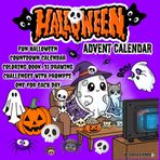 2025 Halloween Advent Calendar Kids: Fun Countdown/ 31 Drawing Challenges with Prompts, One for Each Day/ Adorable Coloring Pages with Creepy Creatures/ Perfect Gift for All Children/ Short Stories