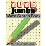 2025 Jumbo Word Search Book: Large print puzzles with more than 1200 words and 60 themed searches