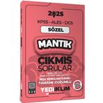 2025 KPSS ALES DGS Sözel Mantık Çıkmış Sorular ve Çözümleri - Yediiklim Yayınları
