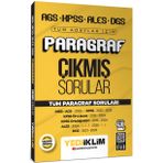 2025 KPSS ALES DGS Tüm Adaylar İçin Paragraf Tamamı PDF Çözümlü Çıkmış Sorular
