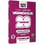 2025 KPSS Genel Kültür Vatandaşlık Tamamı Çözümlü 20 Deneme
