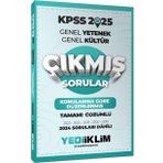 2025 KPSS Genel Yetenek Genel Kültür Konularına Göre Düzenlenmiş Tamamı Çözümlü Çıkmış Sorular Yediiklim