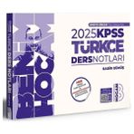 2025 KPSS Türkçe Ders Notları Benim Hocam Yayınları