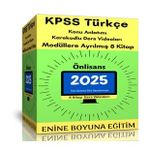 2025 KPSS Türkçe Önlisans Modüler Kitap Seti