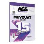 2025 MEB AGS Mevzuat Bilgisi 15 Deneme Tamamı Video Çözümlü Marka Yayınları