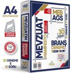2025 MEB AGS Mevzuat Manifesto Branş Deneme Paketi 30lu Fasikül Seti Özgün Dijital Çözümlü