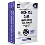 2025 MEB-AGS-ÖABT Lise Matematik Öğretmenliği Konu Anlatımlı (3 kitap)