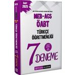 2025 MEB-AGS-ÖABT Türkçe Öğretmenliği Tamamı Çözümlü 7 Deneme