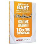 2025 ÖABT MEB-AGS Muhtemel Türk Dili Edebiyatı-Türkçe Eski Türk Dili ve Yeni Türk Dili 15x12 Deneme Çözümlü