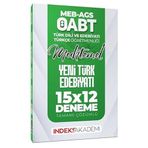 2025 ÖABT MEB-AGS Muhtemel Türk Dili Edebiyatı-Türkçe Yeni Türk Edebiyatı 15x12 Deneme Çözümlü