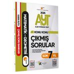 2025 Yks-Ayt Matematik-Geometri Karakutu Konu Konu Çıkmış Soru Bankası Ösym Son 7 Yıl D. Çözümlü