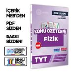 2025 Yks-Tyt Mebi-Ogm Fizik Pratik Konu Özet Kitabı Renkli A4 Boyut Görsel Destekli