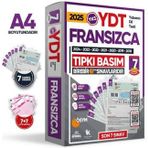 2025 YKS YDT Fransızca ÖSYM Çıkmış Soru Tıpkı Basım Deneme Paketi 7li Türkiye Geneli