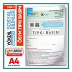 2025/2 Yökdil Almanca Sosyal Bilimler Ösym Çıkmış Soru Tıpkı Basım Deneme Kitapçığı Türkiye Geneli