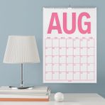 2025–2026 Akademik Planlayıcı Takvim, 33 x 48 Cm, A4 Takvim, Ağustos Başlangıçlı, Aylık Planlayıcı Takvim, Academic Monthly Wall Calendar - Akademik Duvar Takvimi