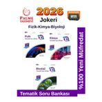 2026 10.Sınıf Fizik-Kimya-Biyoloji %100 Yeni Müfredat Tematik Soru Bankası+Kronometre