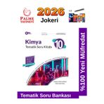 2026 10.Sınıf Kimya Jokeri Tematik %100 Yeni Müfredat Soru Bankası+Android Kalem