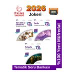 2026 10.Sınıf Türk Dil Edb.-Tarih-Felsefe %100 Yeni Müfredat Tematik Soru Bankası+Kronometre