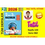 2026 2.Sınıf %100 Yeni Maarif Müfredat (2den 3e Geçenler)Tüm Dersler Yaz Tatil Hazırlık Kitabı+Tablet Kalem