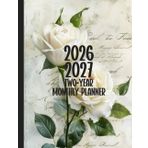 2026 2027 Two-Year Monthly Planner: 24-Month Calendar Book with Monthly Spreads, Goal Pages, Quotes, Extra Password Sections, and Contact Pages
