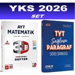 2026 3D AYT Matematik Video Ders Defteri VDD Paragraf Soru Bankası Hediyeli
