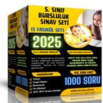 2026 5. Sınıf Bursluluk Sınav Seti (6 Fasikül Kitap)