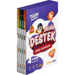 2026 6. Sınıf Tüm Dersler Okula Destek Soru Bankası | 4 Kitap Modüler Set