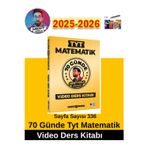 2026 70 Günde Tyt Matematik Video Ders Kitabı Mert Hoca+Android Kalem(Yeni Ürün)