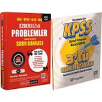 2026 Ags Kpss Ales Dgs Ezberbozan Problemler Tamamı Çözümlü Soru Bankası + 3 Deneme Hediye