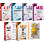 2026 Ales Mega Set(Konu Anlatımı-Soru Bankası-Sözel Sayısal Yetenek-Çek Kopart Yaprak Test-5 Deneme) - 6012025002698