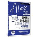 2026 ALES Sayısal Sözel Yetenek Tamamı Çözümlü Son 6 Sınav Çıkmış Sorular (23 Kasım 2025 Ales-3 Ekli)