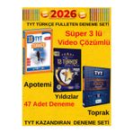 2026 Apotemi Tyt Türkçe 15 Deneme+Yıldızlar Tyt Türkçe 12 Deneme+Toprak Tyt Türkçe 12 Deneme Seti