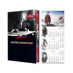 2026 Atatürk Ciltli Ajanda ve Atatürk Gemici Takvim - Sakarya
