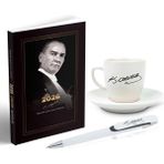 2026 Atatürk Gazi Paşa Ajanda - Atatürk Imza Baskılı Kahve Fincanı - Ayraç - Kartpostal - -- - Genel