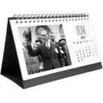 2026 Atatürk Takvimi - Atatürk Fotoğraflı 2026 Masa Takvimi - 19x11 cm