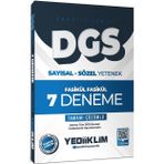 2026 Dgs Prestij Serisi Sayısal Sözel Yetenek Tamamı Çözümlü Fasikül Fasikül 7 Deneme