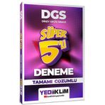 2026 DGS Tamamı Çözümlü Süper 5 li Deneme TX275F88BA160920 Yediiklim Yayınları
