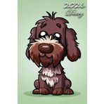 2026 Diary: Slovakian Rough Haired Pointer Dog: | A5 Week to View Dated from Jan 2026 to Dec 2026 | Weekly Planner Agenda Personal Organiser