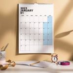 2026 Duvar Takvimi, Aylık Planlayıcı Takvim, Minimalist Takvim, Duvar Planlayıcısı - A4 - 21 x 29,7 cm