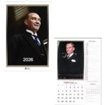 2026 Duvar Takvimi Spiralli 12 Yaprak 31X43CM - Atatürk
