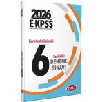 2026 Ekpss Tamamı Çözümlü 6 Deneme Data Yayınları