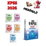 2026 EKPSS Tek Kitap Soru Bankası ve Deneme Seti 6 Kitap Bigelio ve Editör Yayınları