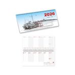 2026 Haftalık Masa Takvimi Masa Sümeni Orta Boy 31 x 14.5 CM