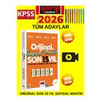 2026 Kpss Ags Ales Dgs Sayısal Mantık Son 15 Yıl Çıkmış Sorular+Tablet Kalem